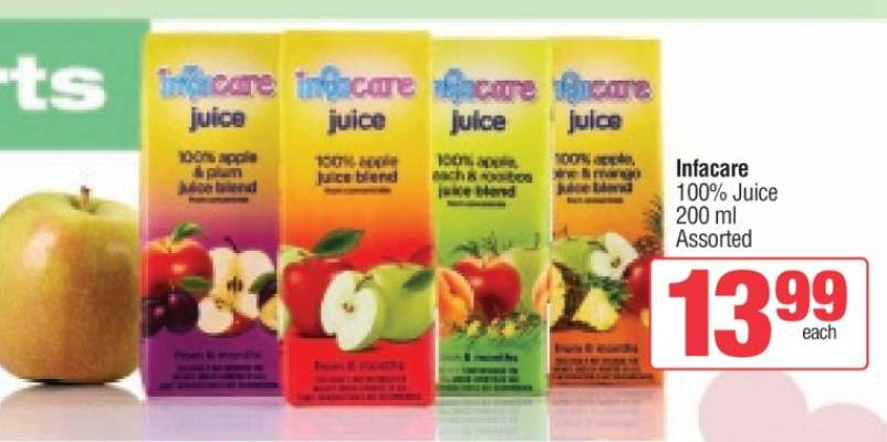 Infacare 100% Juice
