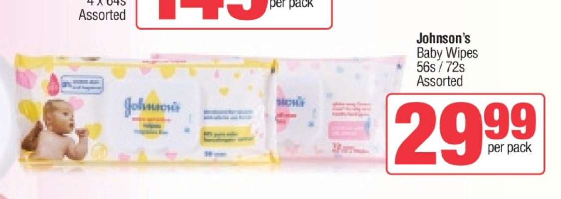 Johnson's Baby Wipes