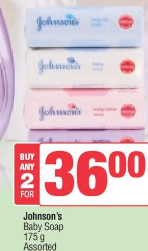 JOHNSON'S BABY SOAP