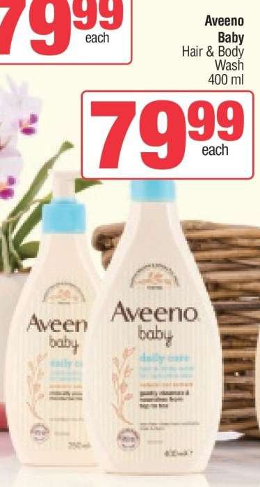 Aveeno Baby Hair & Body Wash 400 ml