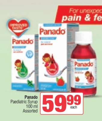 PANADO PAEDIATRIC SYRUP