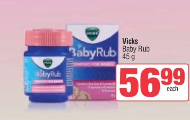 Vicks Baby Rub