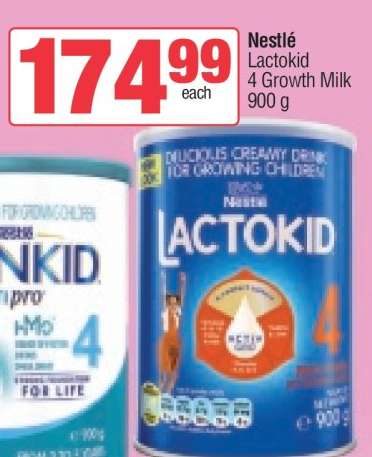 Nestlé Lactokid 4 Growth Milk 900 g