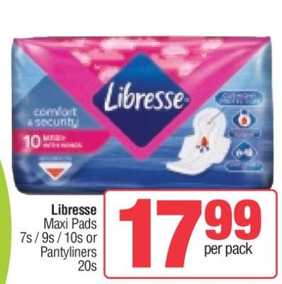 Libresse Maxi Pads