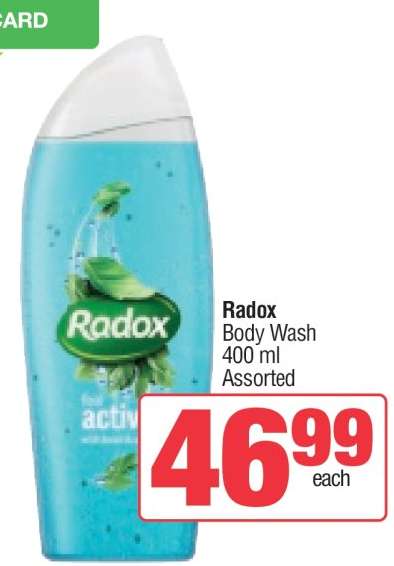 RADOX Body Wash