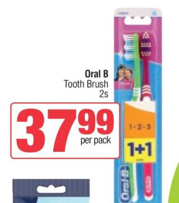Oral B Tooth Brush 2s