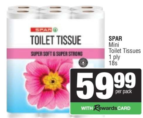 SPAR Mini Toilet Tissues