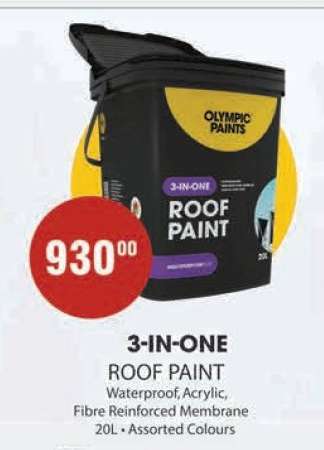3-IN-ONE ROOF PAINT
