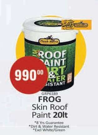 FROG Skin Roof Paint 20lt
