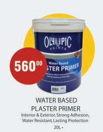 WATER BASED PLASTER PRIMER