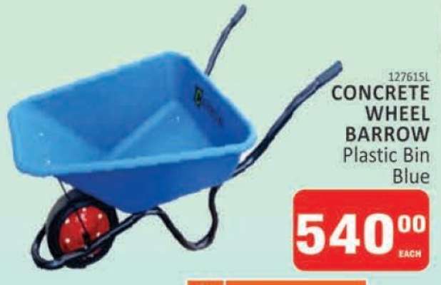 CONCRETE WHEEL BARROW