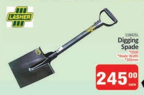 Lasher Digging Spade