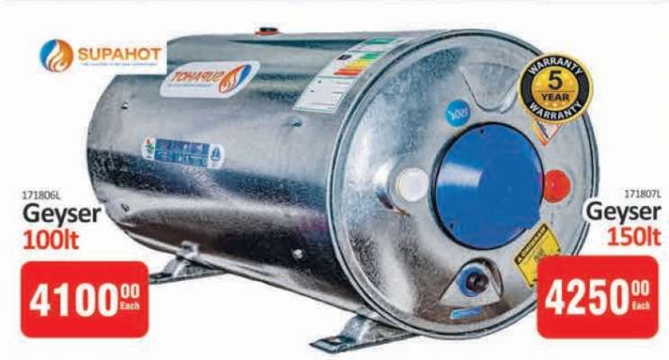 Geyser 100lt