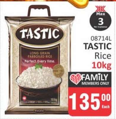 Tastic Rice 10kg