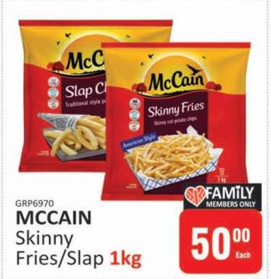 McCain Skinny Fries/Slap