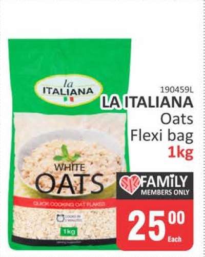 LA ITALIANA Oats