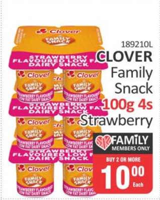 CLOVER Family Snack