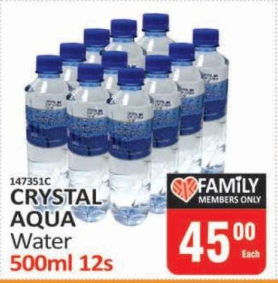CRYSTAL AQUA Water