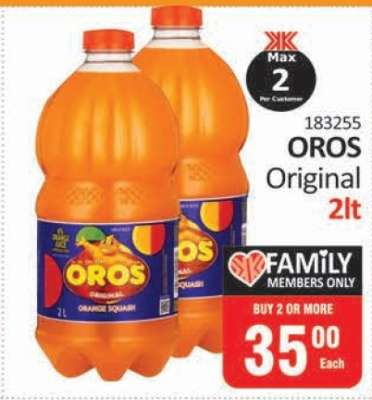 OROS Original 2lt