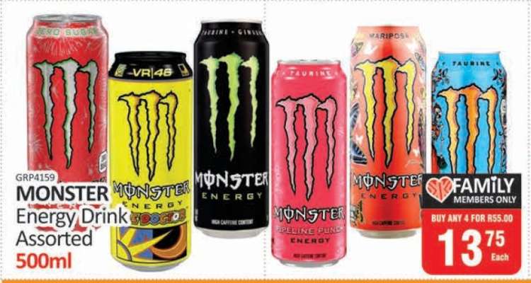 Monster Energy Drink Assorted
