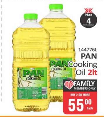 PAN Cooking Oil 2lt