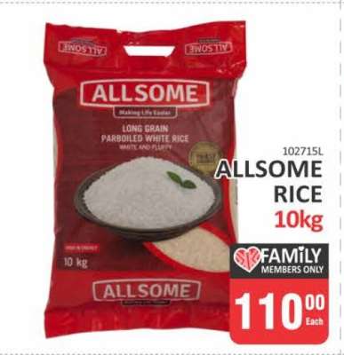 ALLSOME Rice 10kg