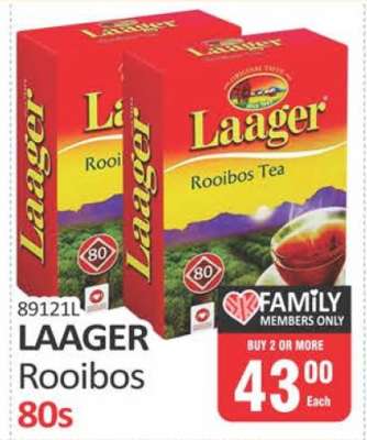 LAAGER Rooibos 80s
