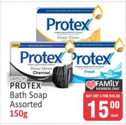 Protex Bath Soap Assorted