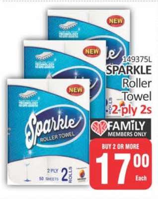 SPARKLE Roller Towel
