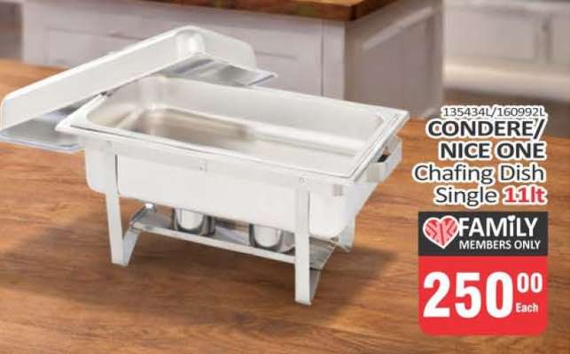 CONDERE/NICE ONE Chafing Dish Single