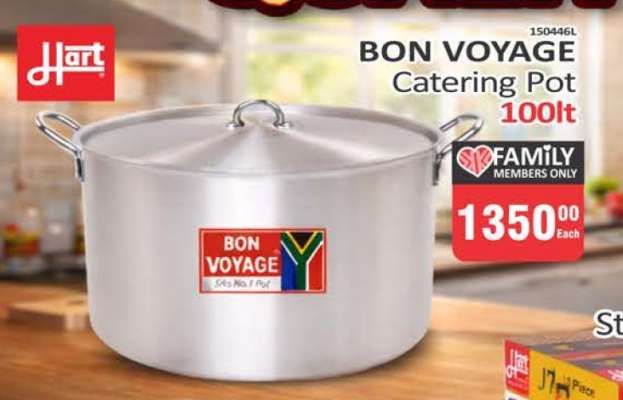 BON VOYAGE CATERING POT