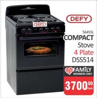 DEFY 56455L COMPACT Stove