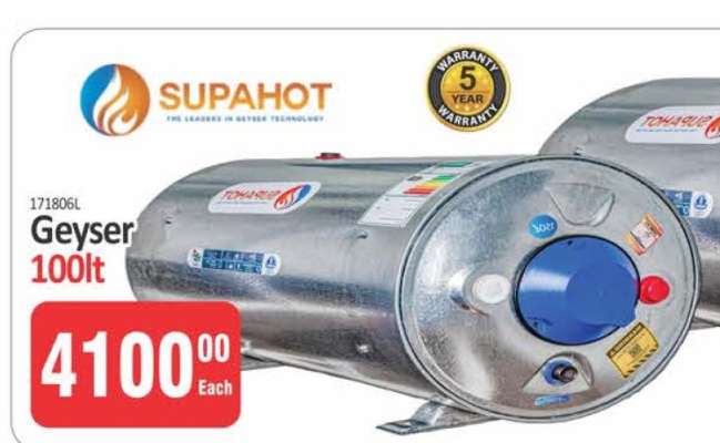 Geyser 100lt