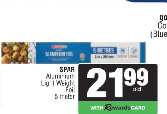 SPAR Aluminium Light Weight Foil