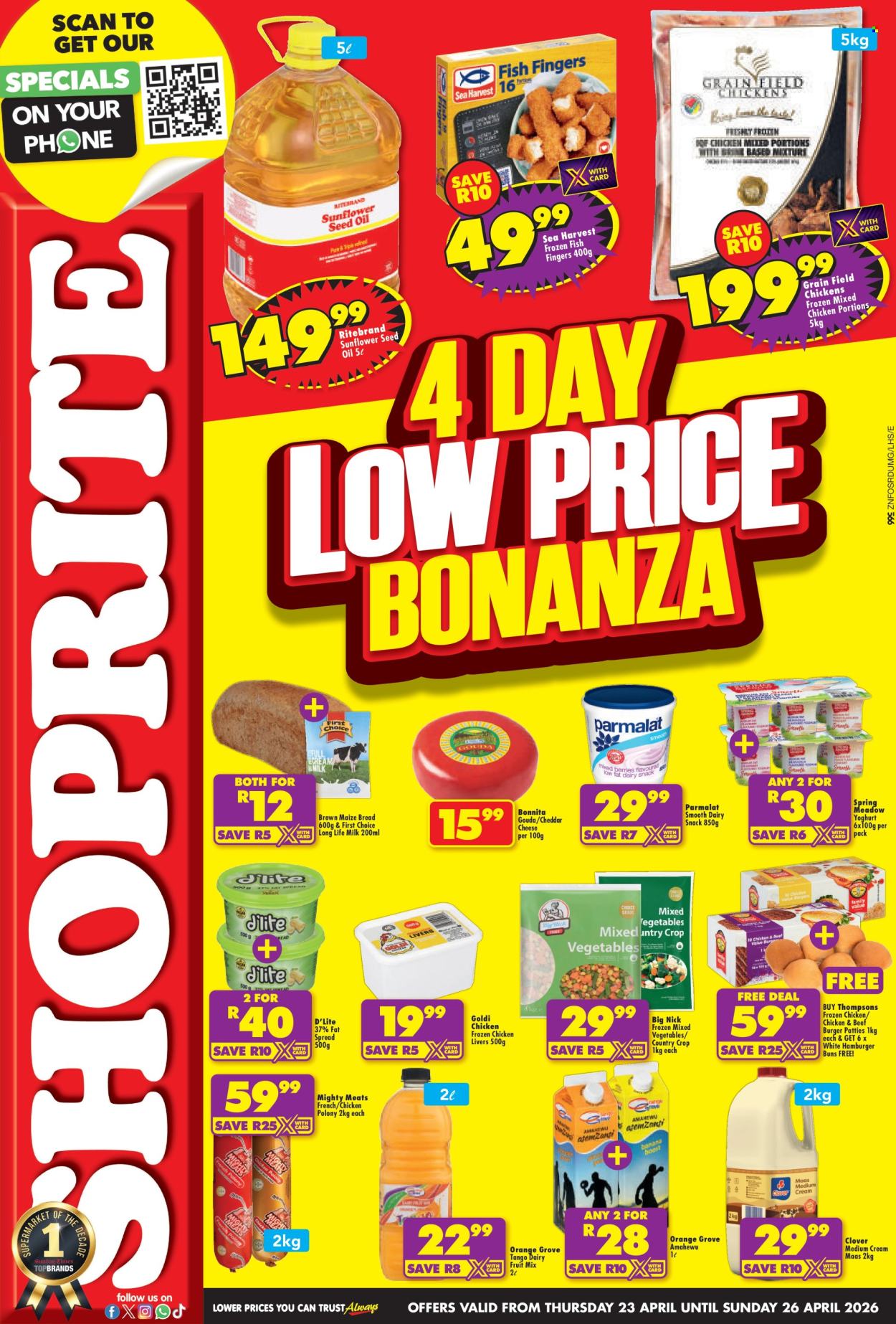 Shoprite specials - 23/04/2026 - 26/04/2026. Page 1