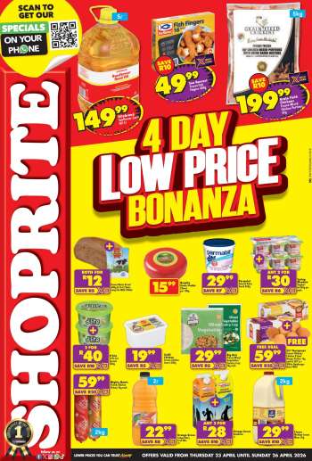 Shoprite catalogue  - 23/04/2026 - 26/04/2026.