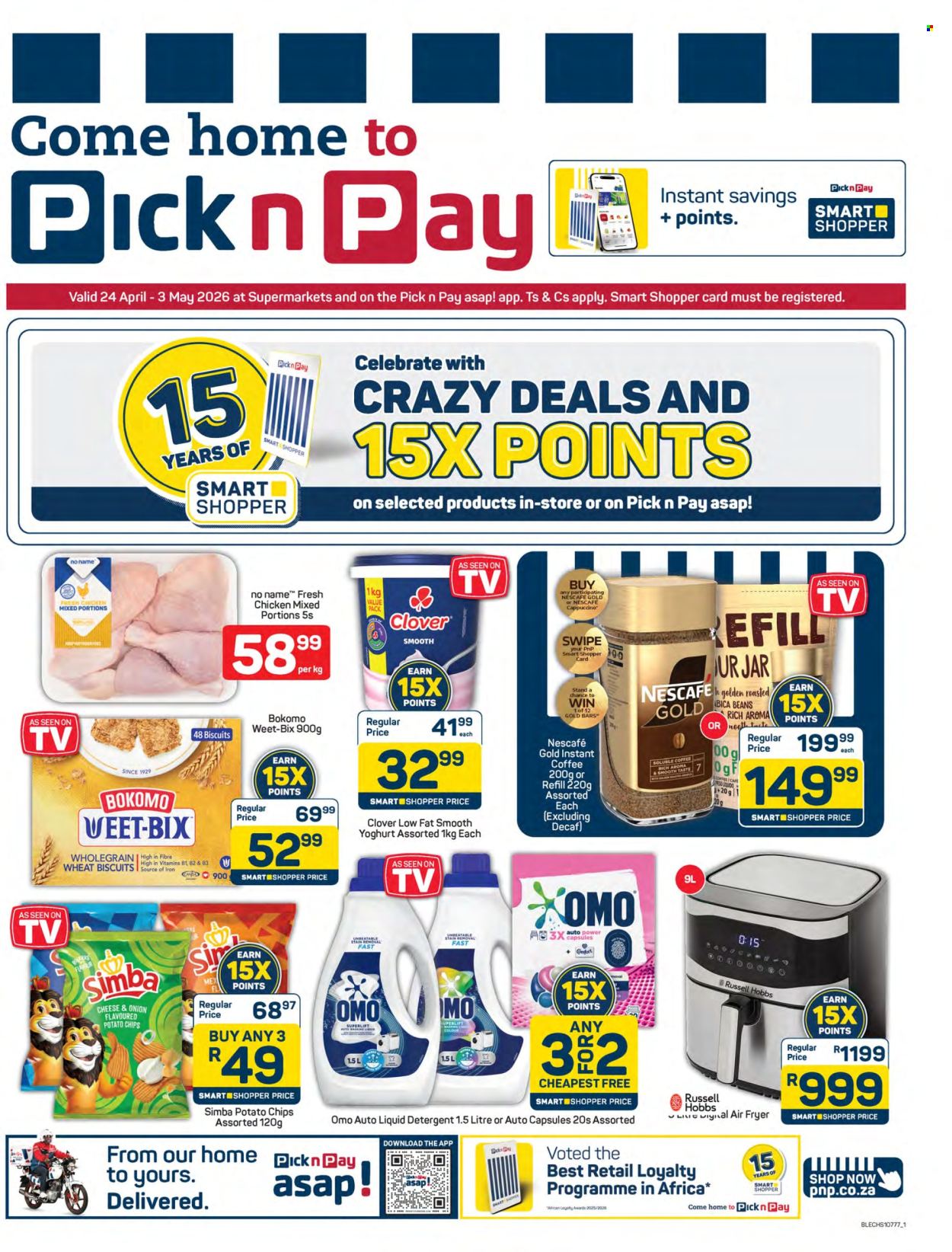 Pick n Pay Supermarket specials - 24/04/2026 - 03/05/2026. Page 1