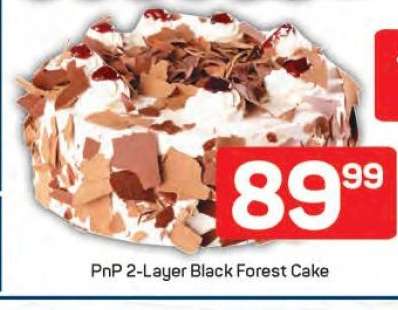 PnP 2-Layer Black Forest Cake