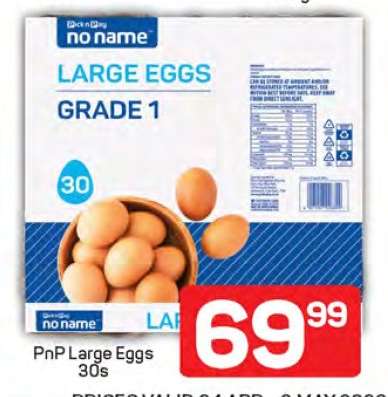 PnP Large Eggs 30s