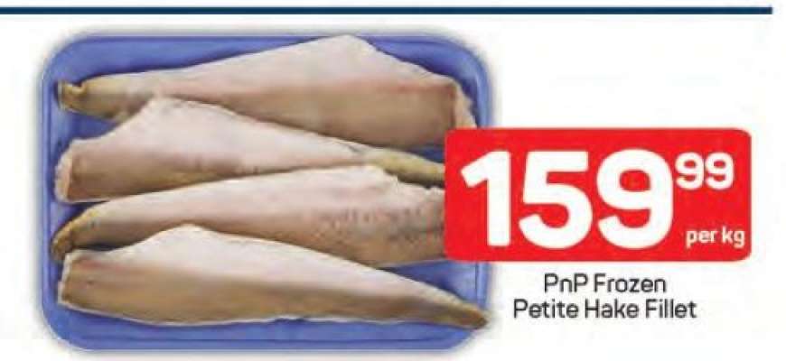 PnP Frozen Petite Hake Fillet