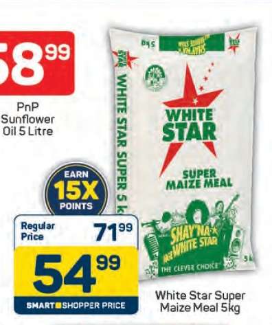 White Star Super Maize Meal 5kg