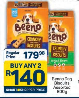 Beeno Dog Biscuits Assorted 800g