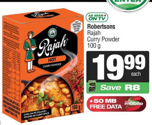 Robertsons Rajah Curry Powder 100 g