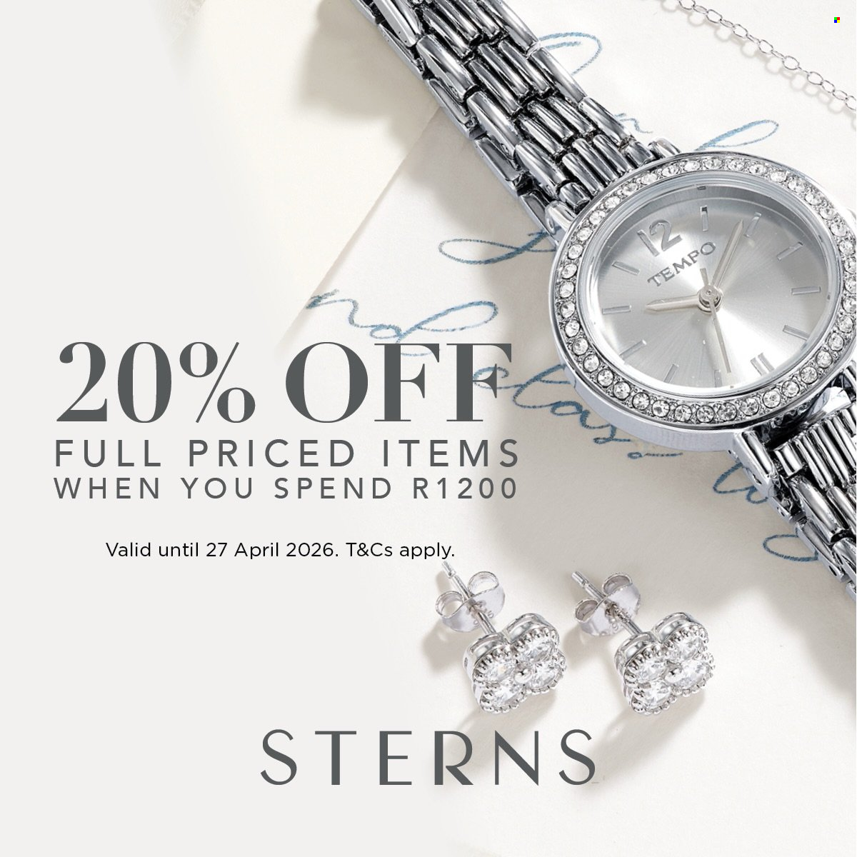 Sterns specials - 22/04/2026 - 27/04/2026. Page 1