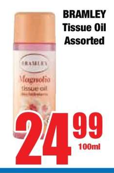 BRAMLEY Tissue Oil Assorted