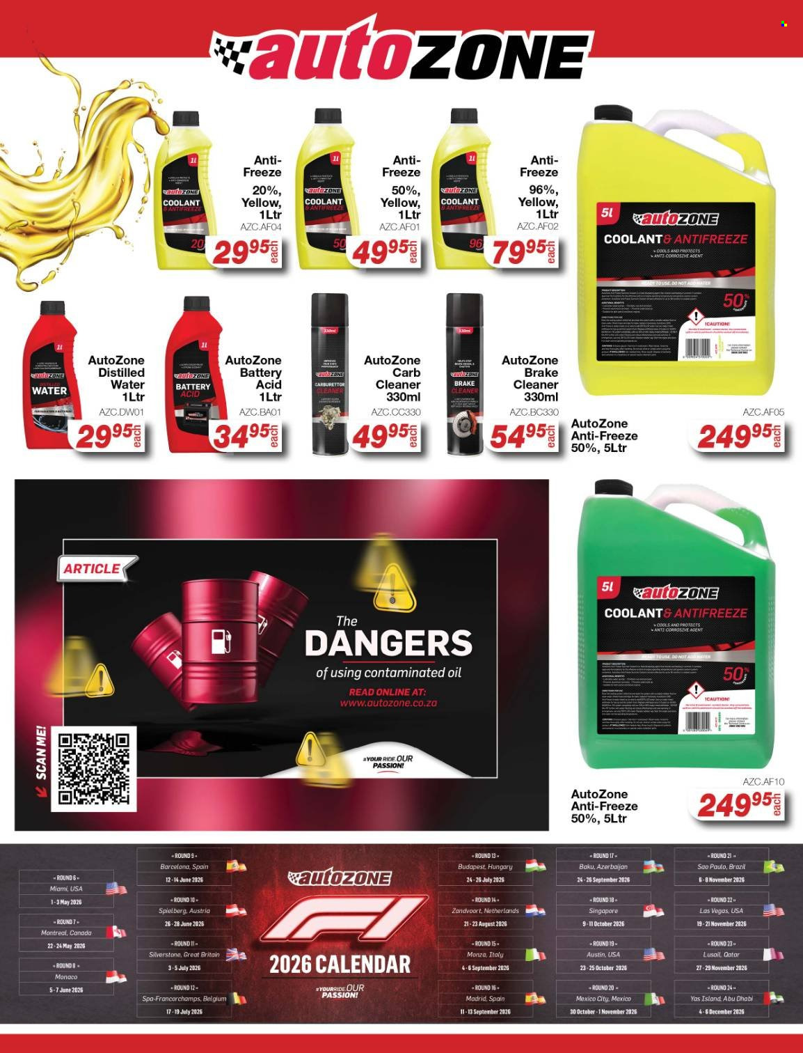 AutoZone specials - 23/04/2026 - 10/05/2026. Page 15