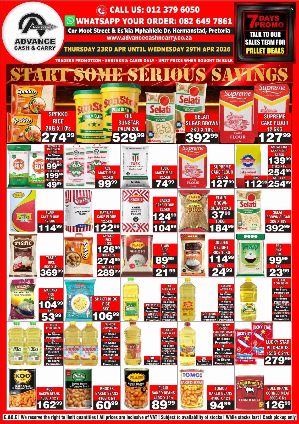 Advance Cash & Carry specials - 23/04/2026 - 29/04/2026. Page 1