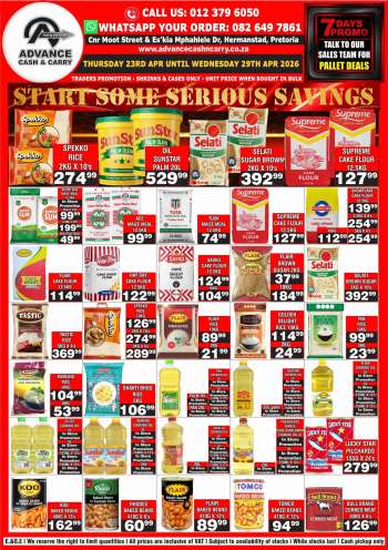 Advance Cash & Carry catalogue  - 23/04/2026 - 29/04/2026.