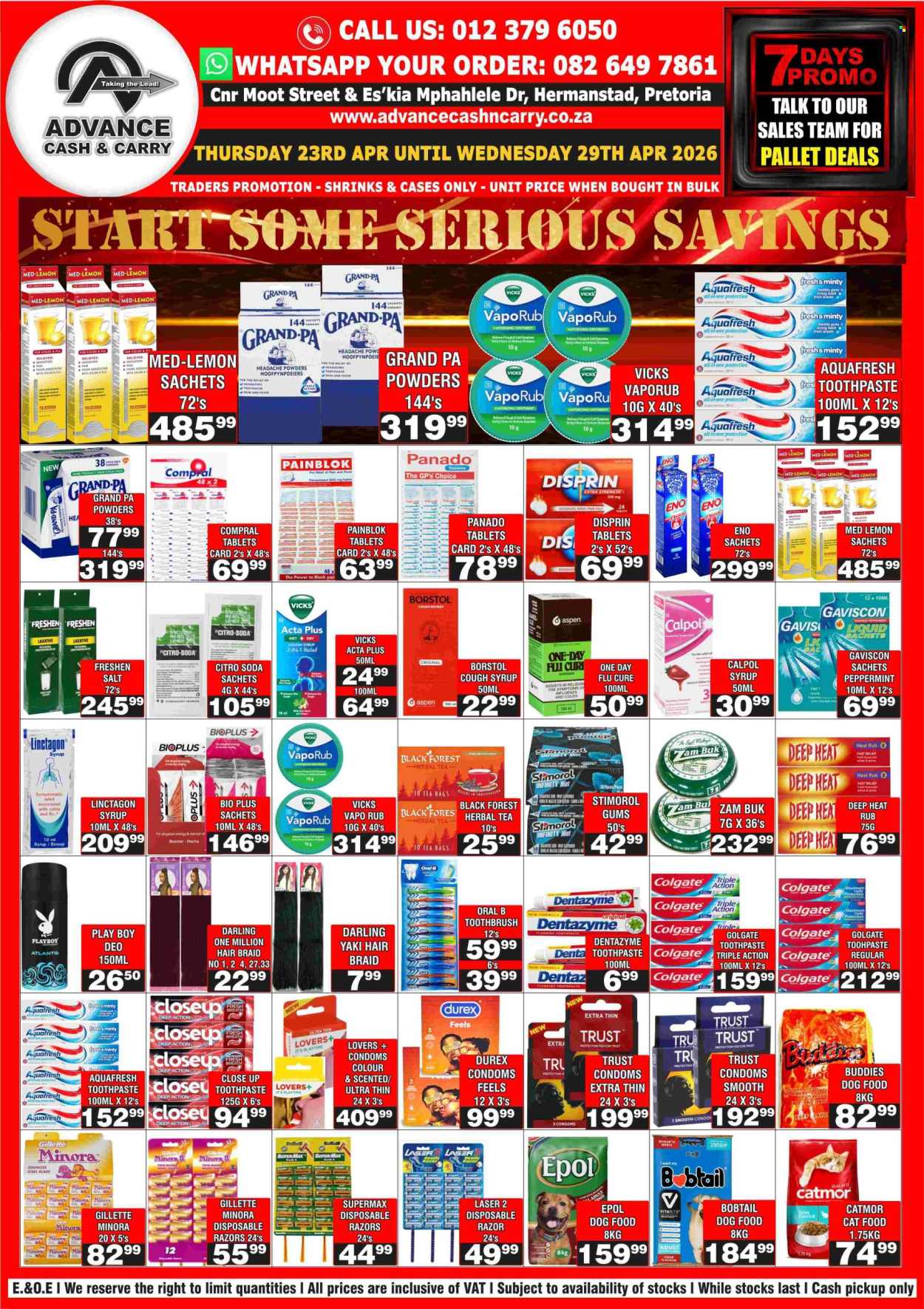 Advance Cash & Carry specials - 23/04/2026 - 29/04/2026. Page 8