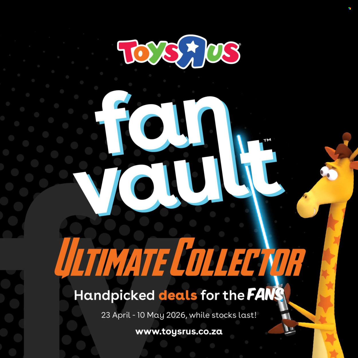 Toys R Us specials - 23/04/2026 - 10/05/2026. Page 1